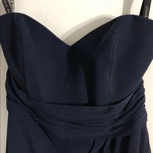 Alfredo Angelo Sweetheart Navy Dress